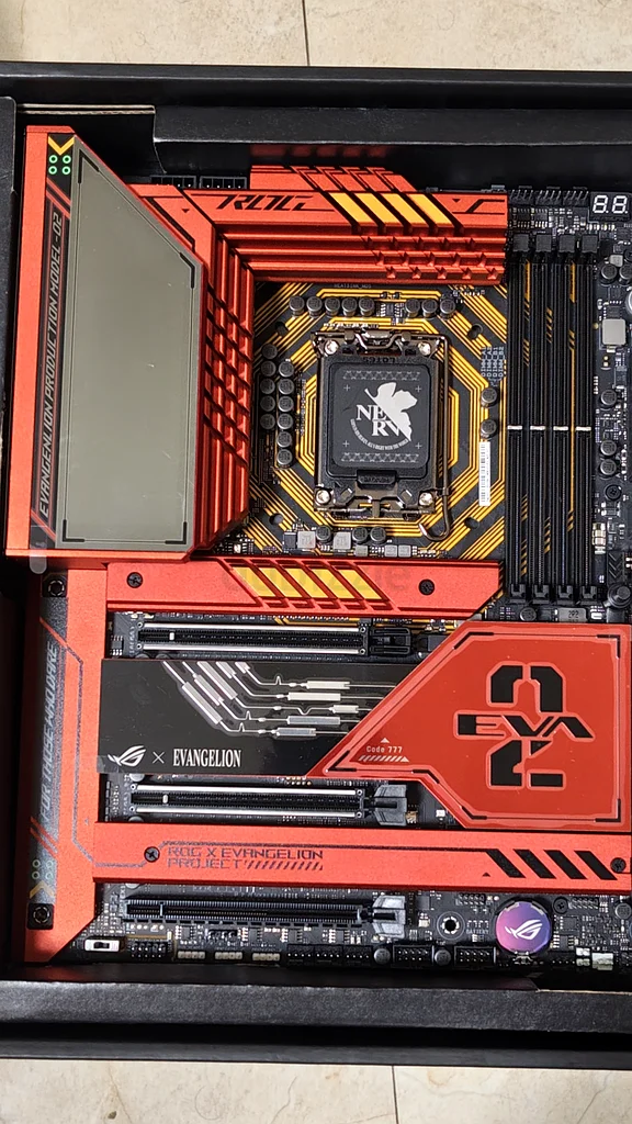Asus Rog Maximus z790 Hero Eva 02 Edition Limited Edition632581463520021111