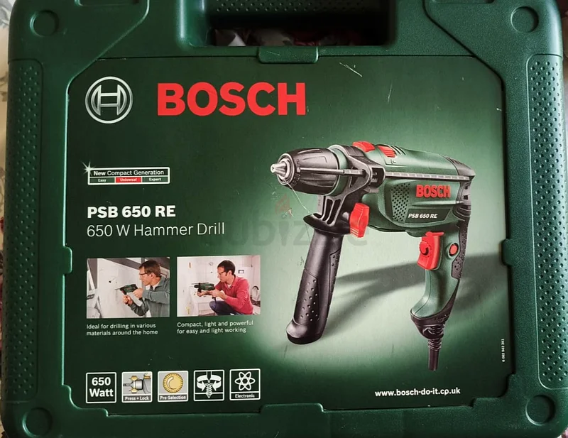 BOSCH PBH 650 RE Hammer Drill - Reliable Power Tool for Your DIY Projects!63168985731970111