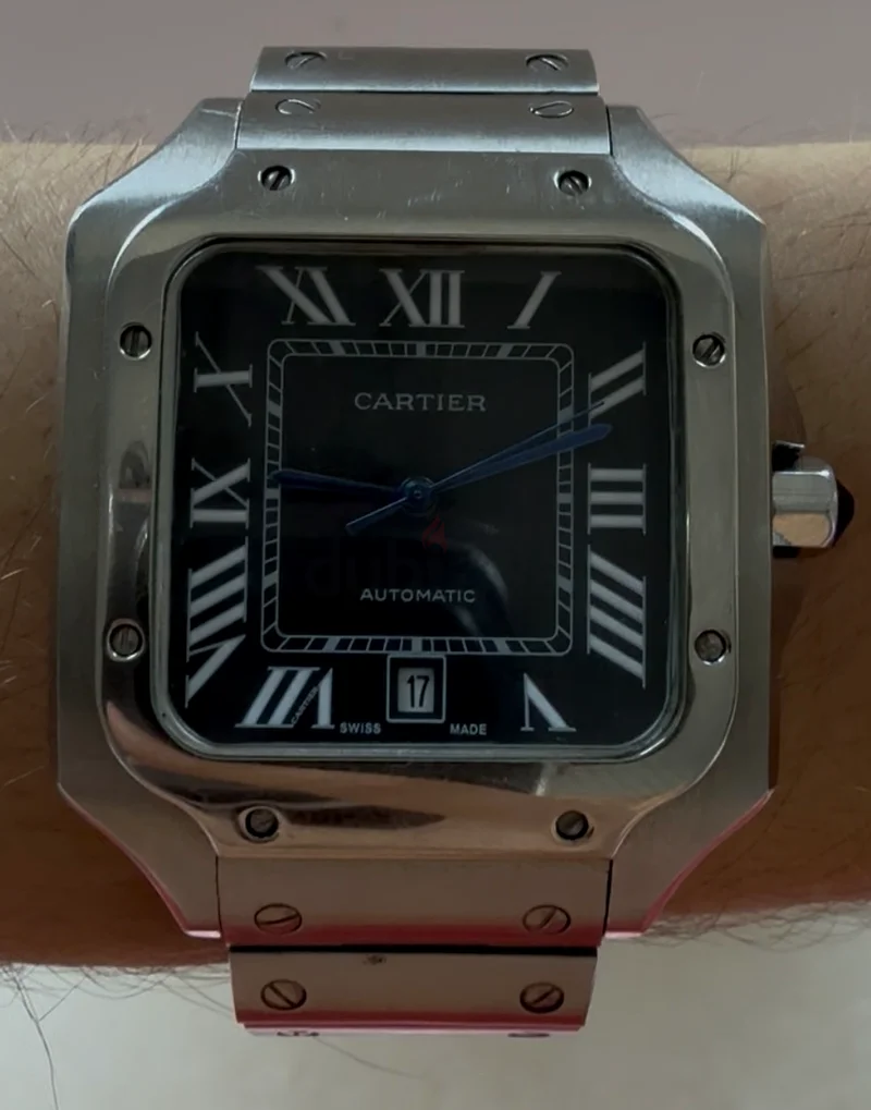 Black Santos Cartier Super Master63240636629123111