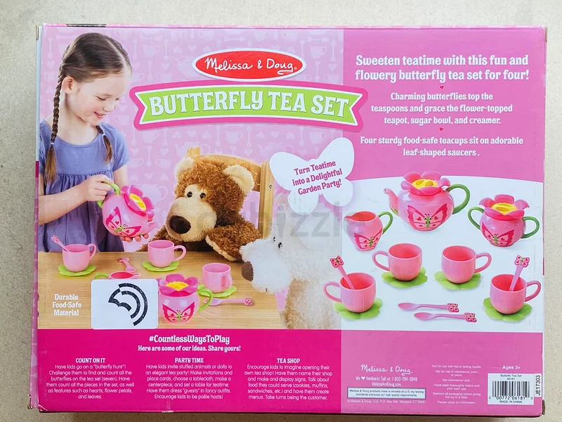 Melissa and Doug Butterfly Tea Set63227280760707111
