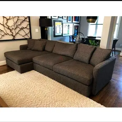 CrateBarrel Lounge Deep LShape Sofa perfect Condition