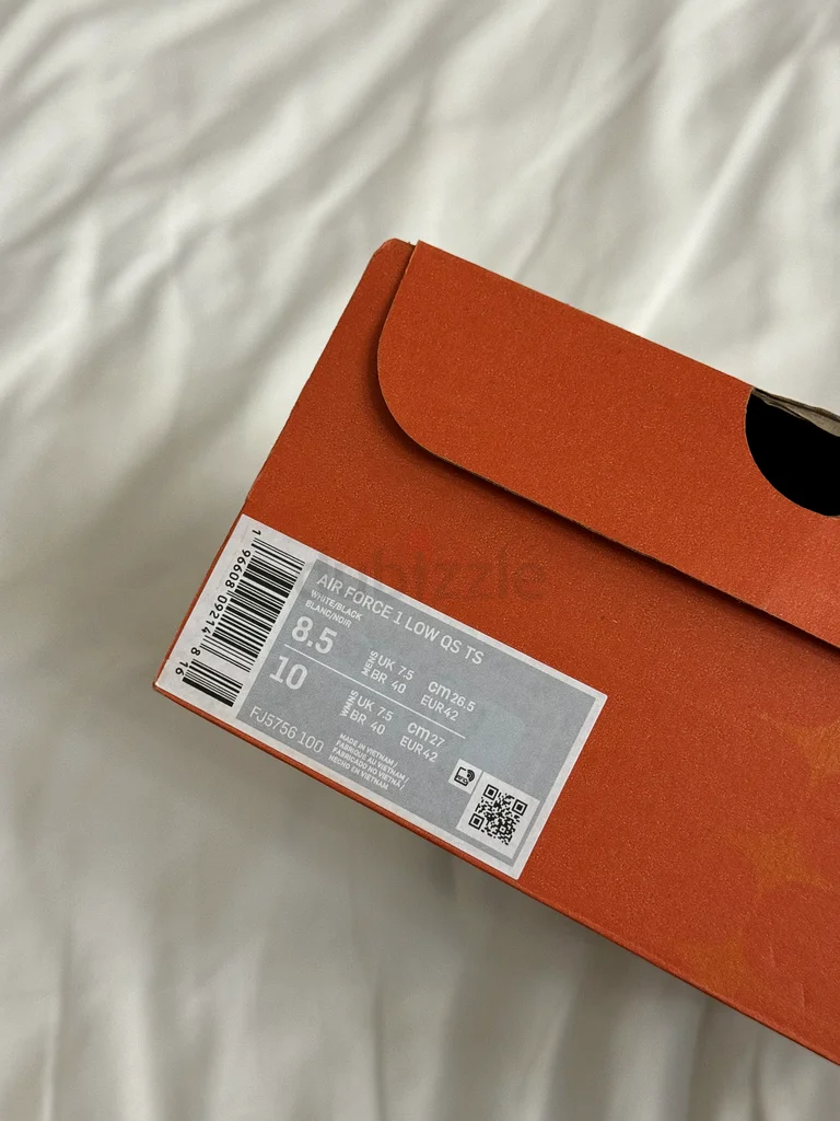 Nike Air Force 1 X Terror Squad Fat Joe Collab (UK 7.5/US 8.5)63241666632067113