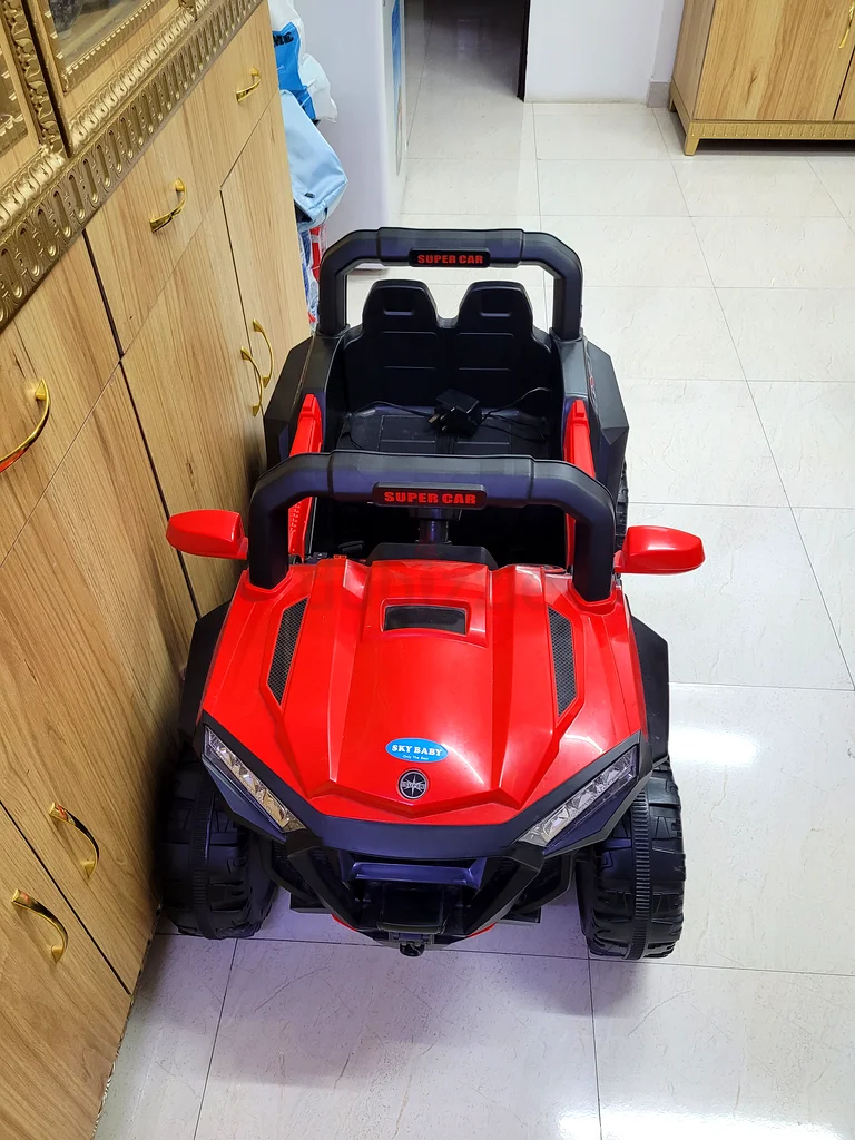 Sky Baby Rechargeable Motor Jeep Ride On for Kids in excellent working condition63227806841603111