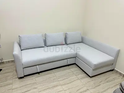 IKEA Holmsund sofa bed have storage