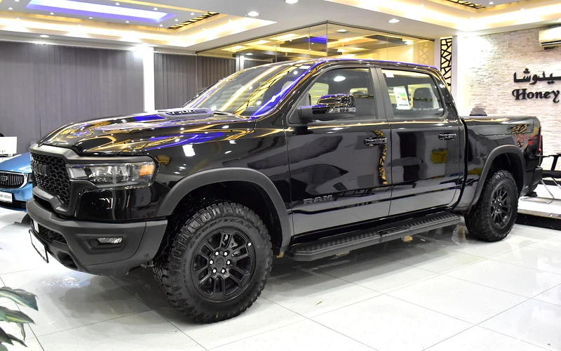 AED 4,230 EMI for 5 years | Dodge Ram Rebel X 4x4 (2025 Model) in Black Color, GCC Specs63223819004930111