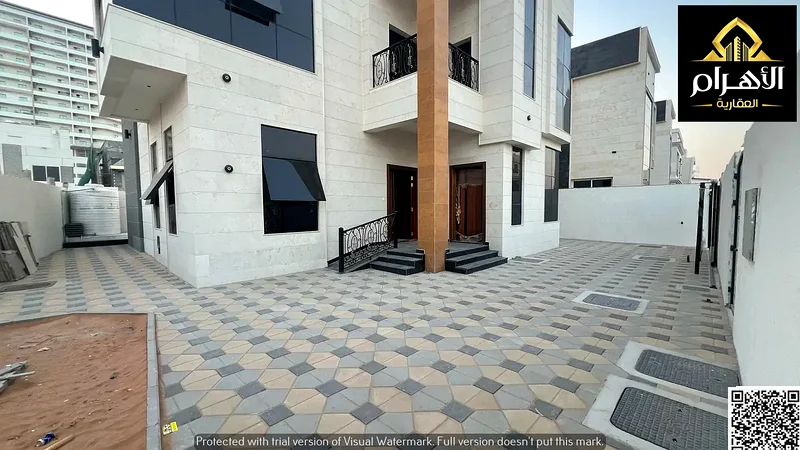 Own a corner villa on two streets with a stone facade in Al Helio 2 area63901904348545112