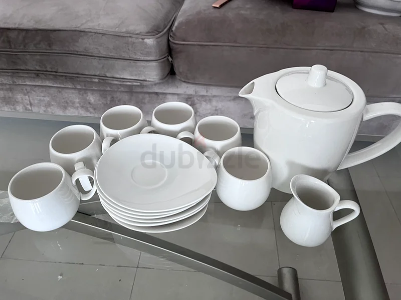 WHITE BONE CHINA TEA SET63185240100098111