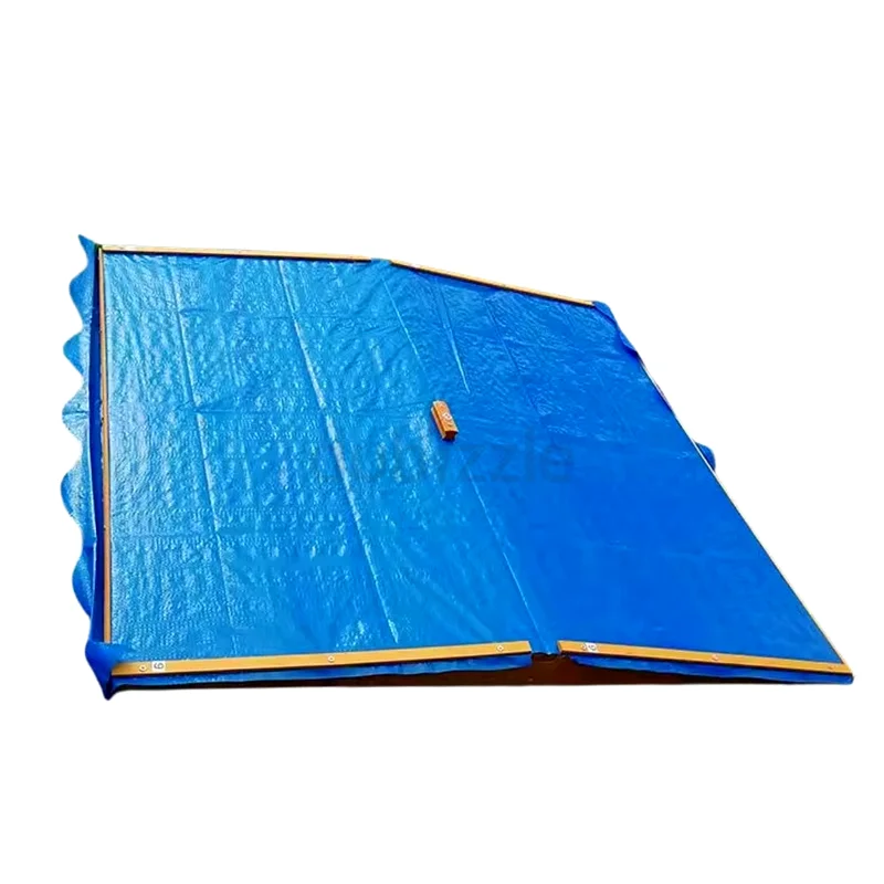 Kids Wooden Sandpit w/Adjustable Canopy for63205355634689111