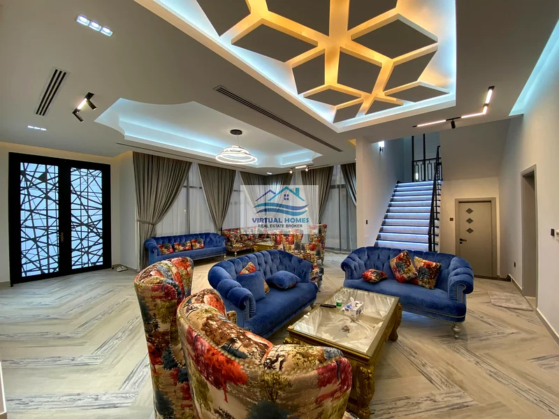 فاخرة | شبه مفروشة | 5 غرف نوم + غرفة خادمة63725078816259110