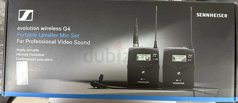 Sennheiser ew 112P G4-B Wireless Microphone Set - Ideal for Filming!63203187545730112