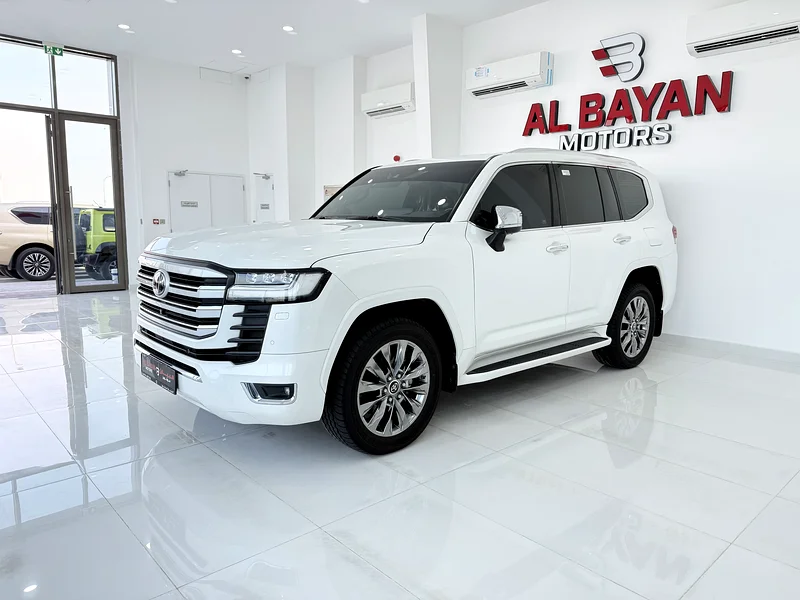 Toyota Land Cruiser VXR Twin Turbo Tuned Turbo White/Red Gulf Fattim 202263401303010819111