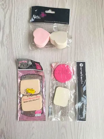 makeup sponges / 6 pieces