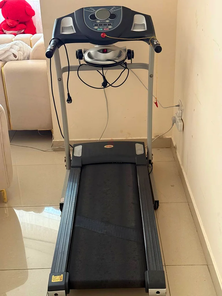 Premium LCD Treadmill – High-Performance Home Running Machine with a PowerMax fitness exercise Bike63198150399361112