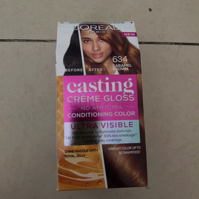 Brand New Casting Crème Gloss Hair Color - Caramel Brown63240636774913110