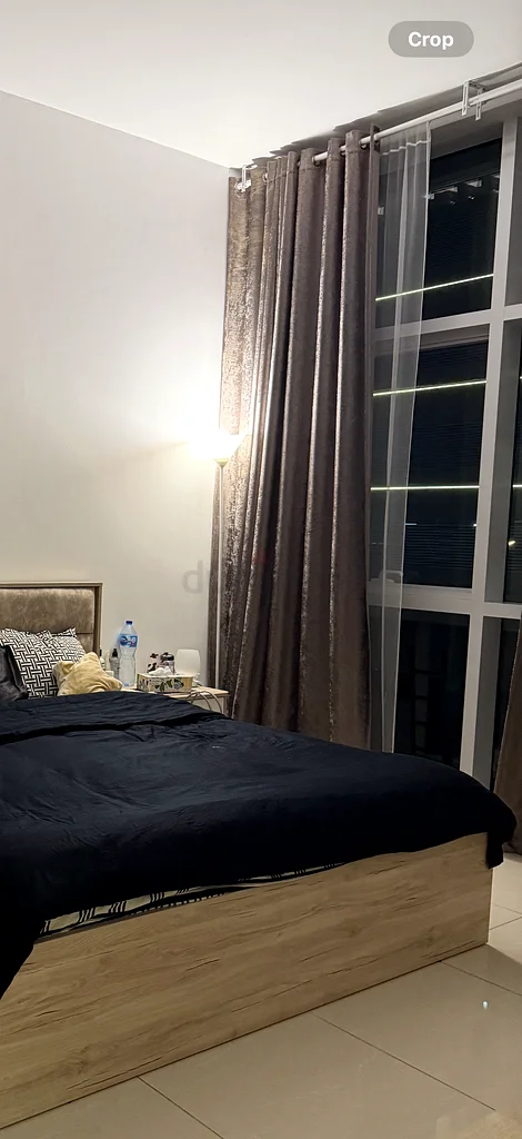 ستائر داكنة رمادية للإظلام + ستائر بيضاء شبكية + قضيبان للستائر مع جميع الملحقات63177969427714113