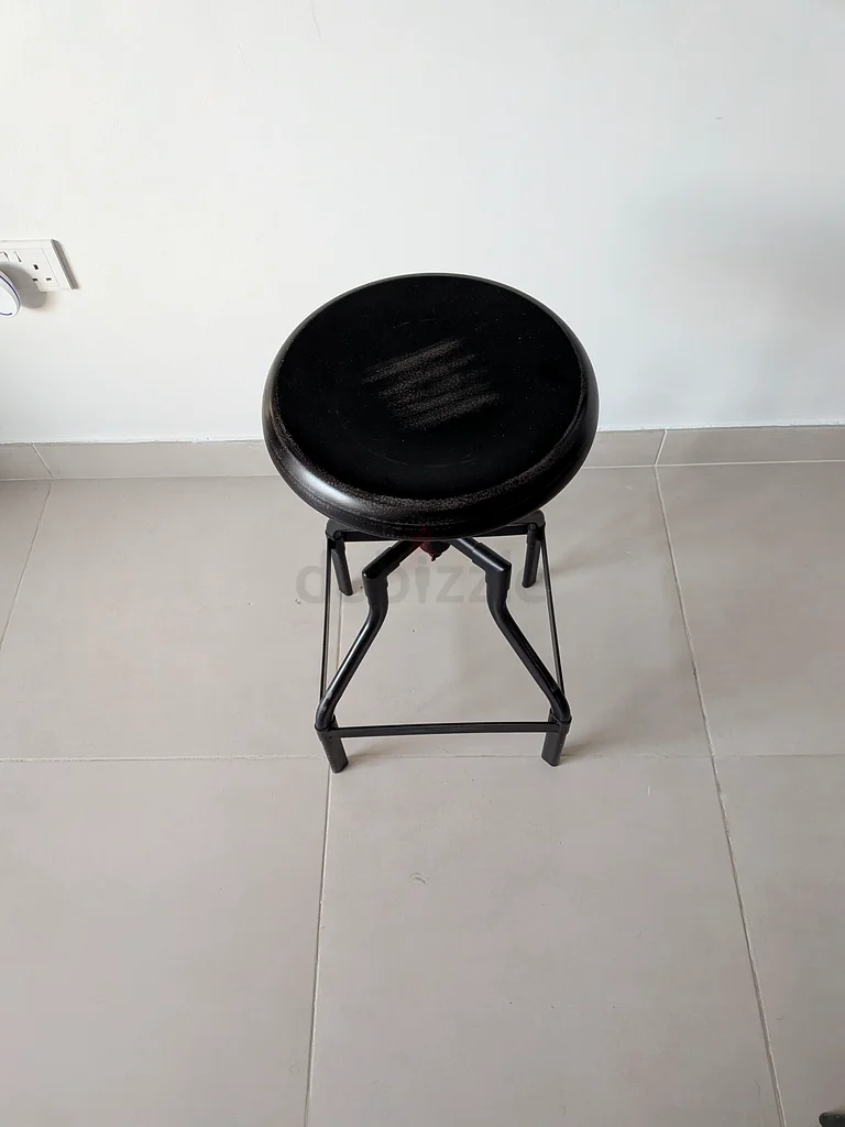 2 x Stylish Adjustable Industrial Stool (pair)63217331628931113