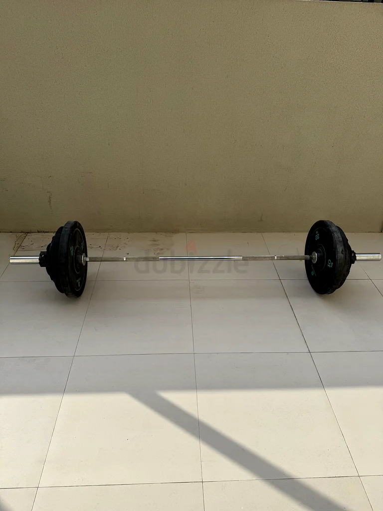 Olympic Barbell + Plates63199136804611111
