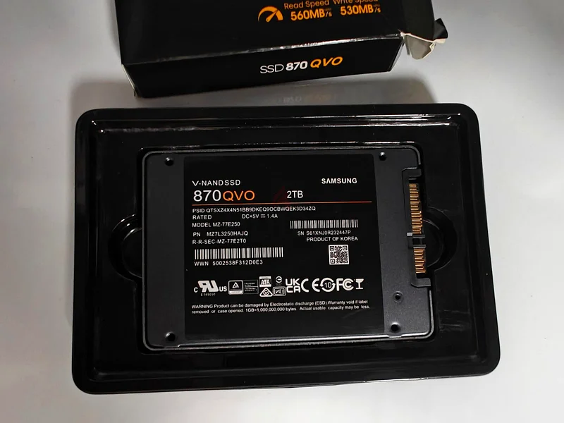 Samsung SSD 870QVO 2TB63196637264259112