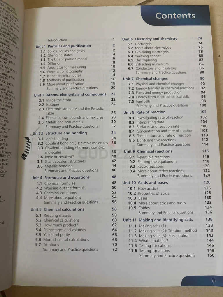 الكيمياء الأساسية IGCSE® - الطبعة الثانية63176196807426112