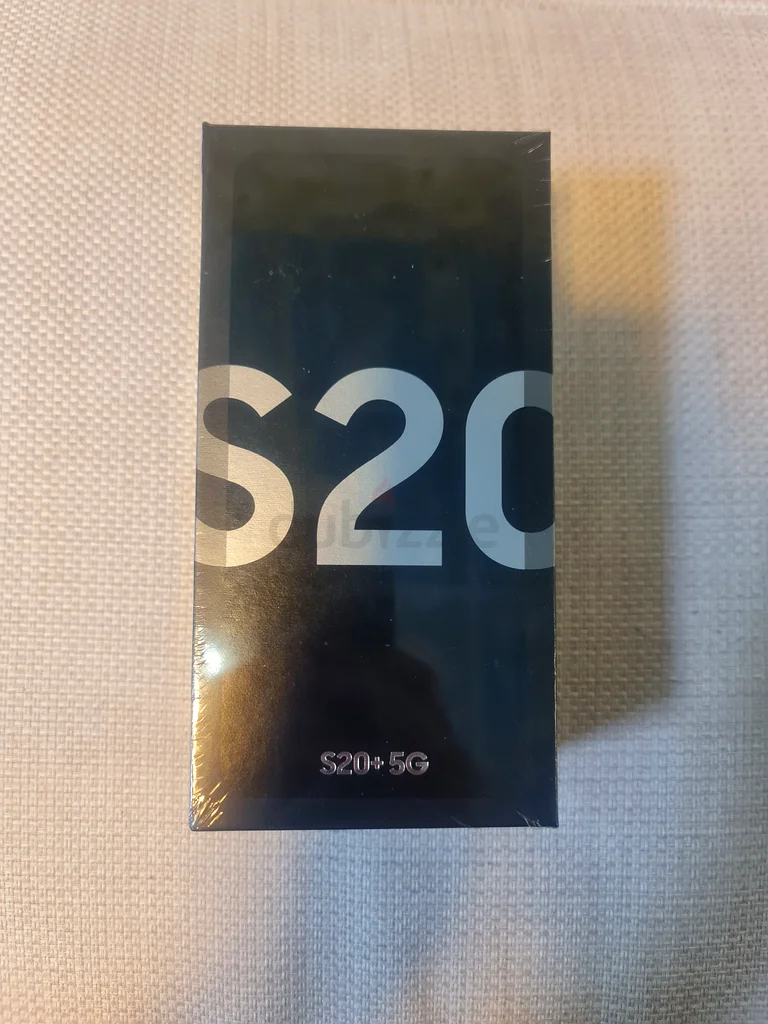 SAMSUNG S20 PLUS  12GB RAM.AND 256GB MEMORY  BOX PACK WITH 1 YEAR WARRANTY63222342095874112
