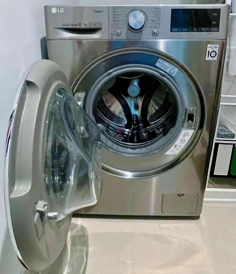 غسالة إل جي أحدث موديل مزدوجة الوظائف مع مجفف 10/763199639757699111