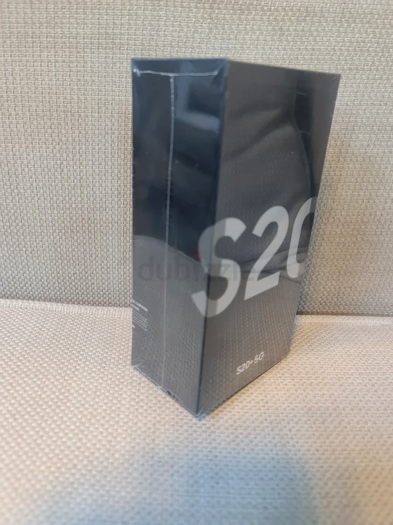 SAMSUNG S20 PLUS  12GB RAM.AND 256GB MEMORY  BOX PACK WITH 1 YEAR WARRANTY63222342095874113