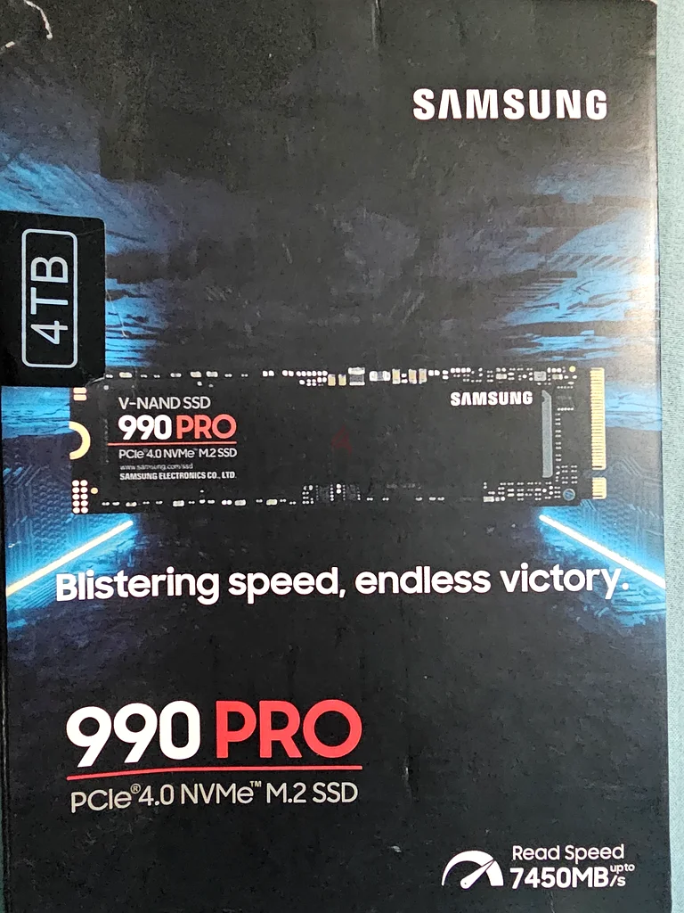 Samsung 990 PRO NVMe M.2 SSD 4TB  Newst Model63196637257345111