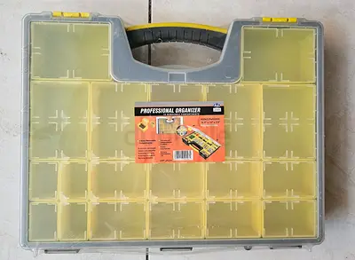 Professional organizer compartment box- unused