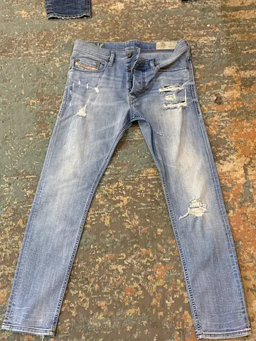 Diesel stylish light blue denim pants