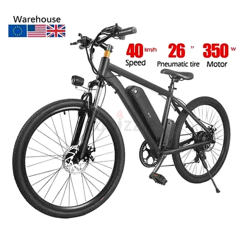 36v 48V 350w Motor Shimano 7 Speed 26 Inch Removable Battery Electric Bicycle Ebike Mtb63198631274241114