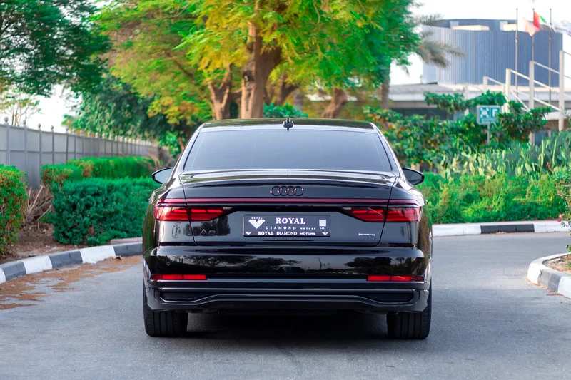 Audi A8 S Line Black Edition 2024 GCC Warranty Service Free From Agency bank installment available63225313836930113