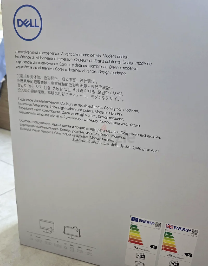 (غير مفتوح) شاشة ديل منحنية مقاس 32 بوصة بدقة 4K UHD للبيع63196636699650114