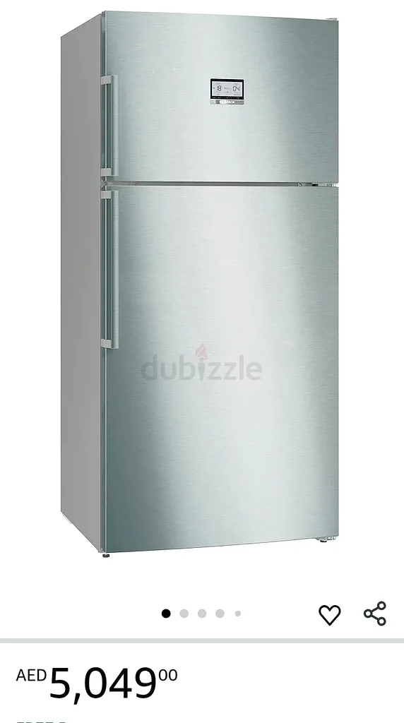 Bosch Series 6 Free-Standing Big Refrigerator  Brushed Steel Anti-Fingerprint KDN86AI31M63197145051266112