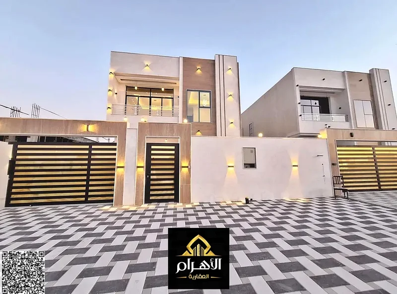 Villa for sale in Ajman, including registration and ownership fees, with European design - freehold63903612935809110