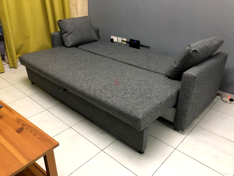 IKEA friheten three-seat sofa-bed under storage63216836647297111