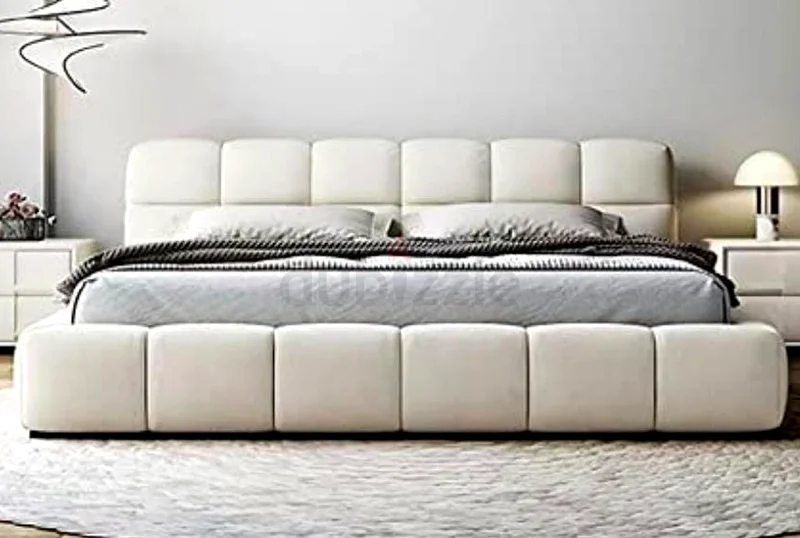 High Quality Modern Luxury King Size Bed Including Spring Mattress63222341765635112