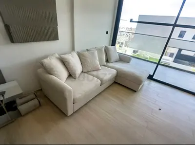 Selling ikea Gronlid L shape sofa bed Beieg Like a brand new