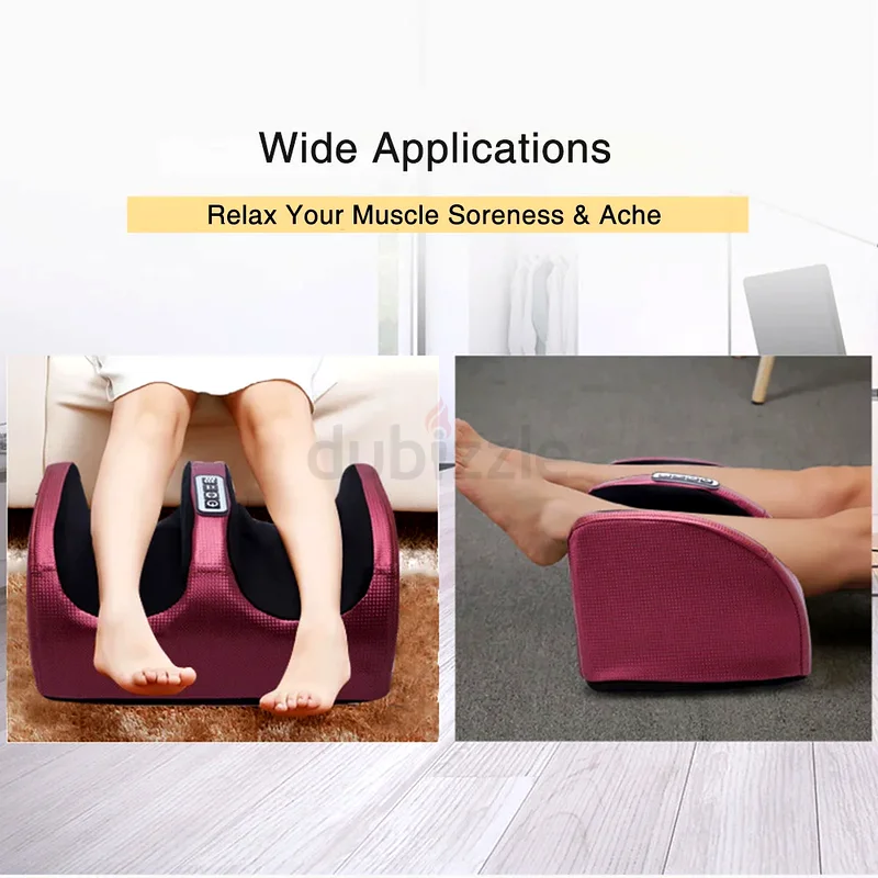 جهاز تدليك كهربائي للقدم، علاج بالتسخين، ضغط ساخن63196146494338113