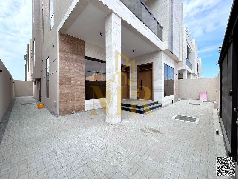 🏡 للبيع: فيلا مميزة في الباهية، عجمان | 6 غرف نوم رئيسية + صالة + مجلس | طابقين وسطح | ملكية حرة لجميع الجنسيات63882680750721112