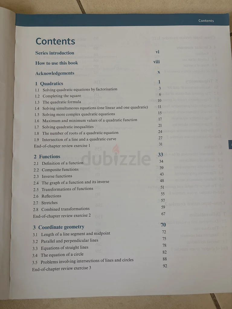كتاب الرياضيات البحتة 1 من تأليف كامبريدج إنتراشيونال63176196801539112