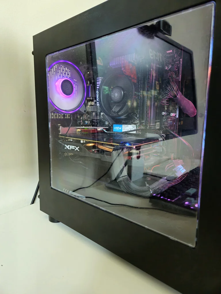 Gaming PC - AMD Ryzen 5 3600/XFX Radeon RX570/1TB SSD/16GB RAM63195634864515113