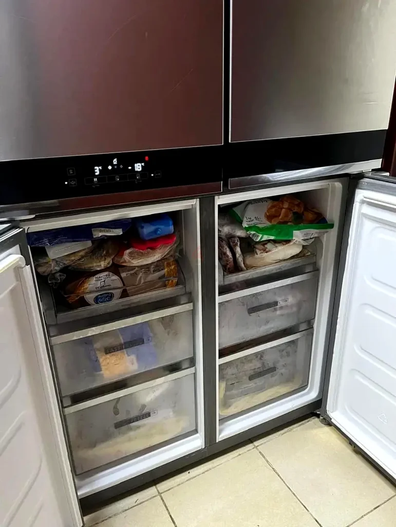 Whirlpool 4 door fridge digital model63200165762435112