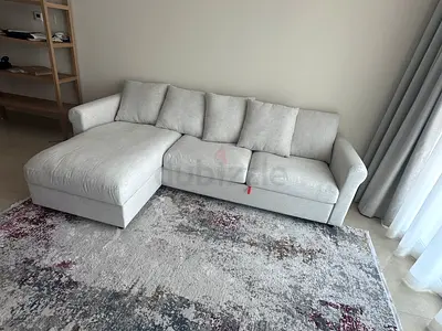 In brand new condition ikea Gronlid Lshape sofabed under storage