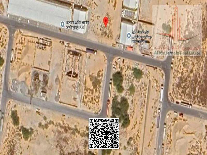 فرصة للمستثمرين: للبيع مباشرة من المالك. أرض صناعية، ترخيص لطابق أرضي فقط. المساحة: 6,700 قدم مربع. السعر: مليونا دولار.63194581799299111