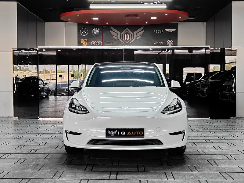 AED 2,200 P.M | 2024 Tesla Model Y Long Range | Dual Motor | Under Warranty | GCC63398505610625111
