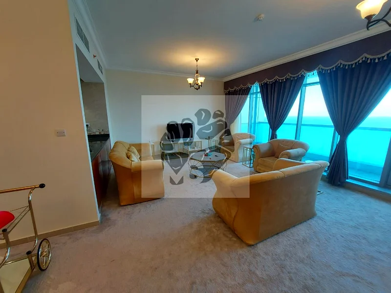 FOR SALE 2 BHK with FANTASTIC SEA view in Ajman Corniche Residents63871086695297110