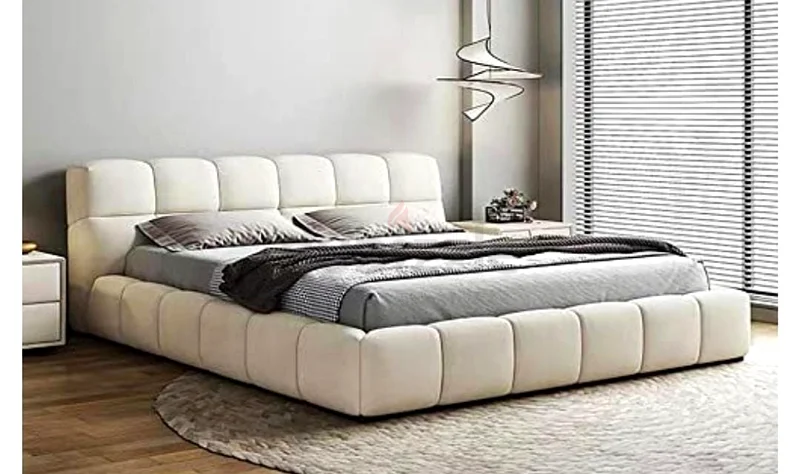 High Quality Modern Luxury King Size Bed Including Spring Mattress63222341765635111