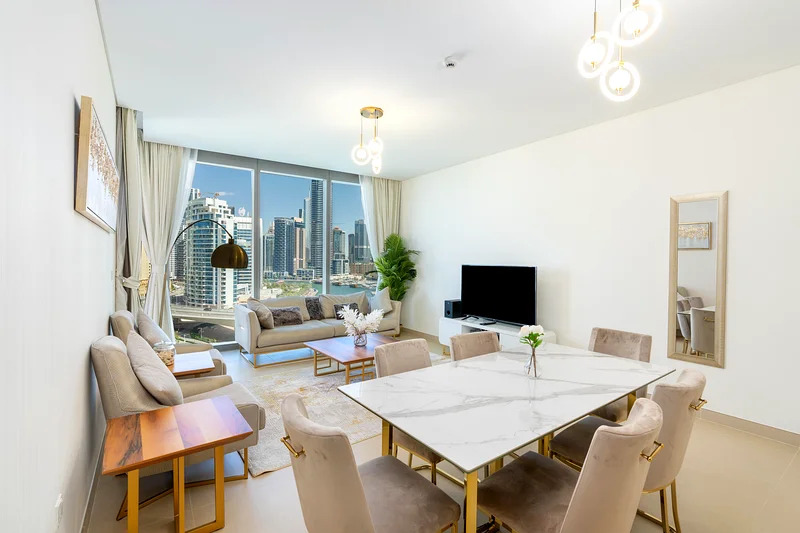 Luxury Apartment |Newly furnished | Price incl all bills || Dubai Marina 52|42 , Full sea view63834491224193111