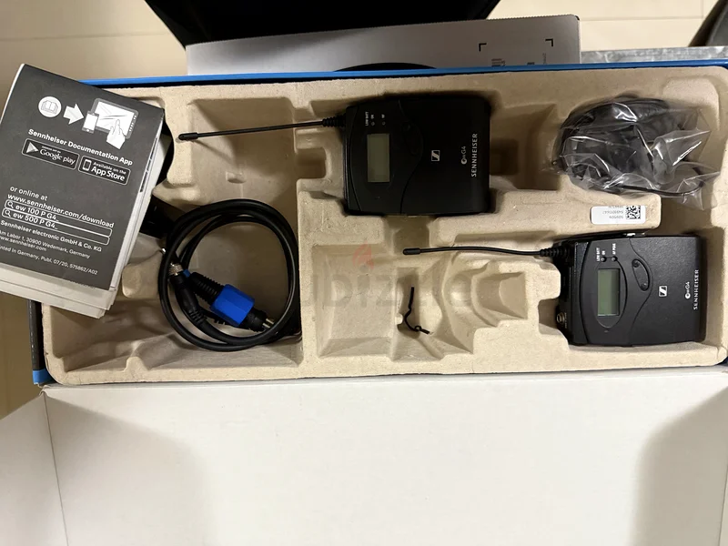 Sennheiser ew 112P G4-B Wireless Microphone Set - Ideal for Filming!63203187545730113