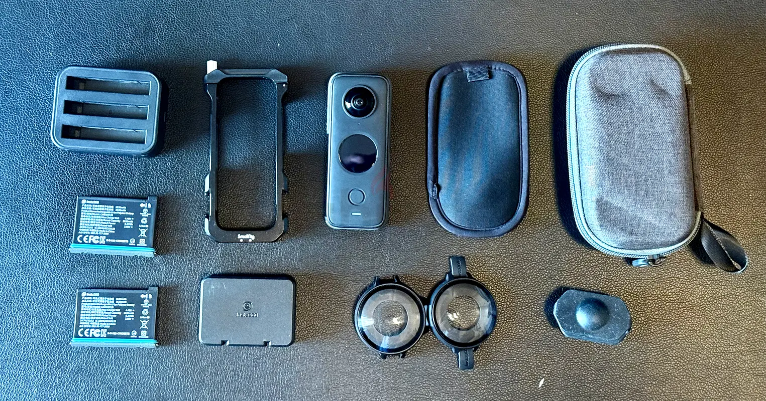 Insta360 ONE X2 360° Action Camera + Full Accessory Kit